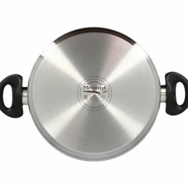 Gryde Menastyl Grå 5 L Ø 24 cm Outlet