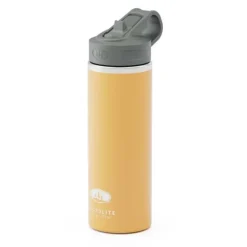 Beholdere Til Mad & Drikkevarer>Gsi Outdoors Termoflaske 710 Microlite Straw Top Gul