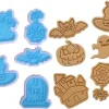 Udstikkere>Halloween-stempel-kageudstikkere 8 stk.