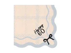 Papirservietter>Happy servietter 60, 33x33 cm, mix (1 pakke / 12 stk.)