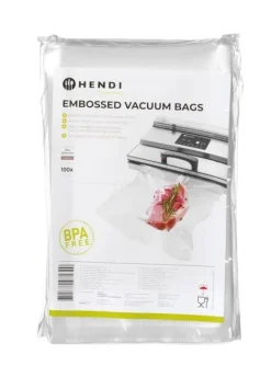 Vakuumpakkere>HENDI moleskinposer til sous vide, 100 stk, 150x250mm
