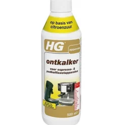 Rengøringsmiddel>HG Afkalkningsmiddel Espresso & Kaffekapselmaskiner Citronsyre 0,5L