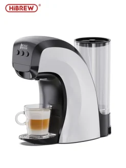 Kaffemaskiner Til God Kaffe>HiBREW H3B 2025 kapselkaffemaskine – 19 bar tryk, fungerer med 3 i 1