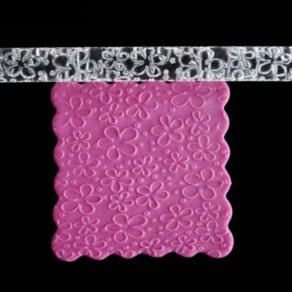 høj kvalitet akryl kagerulle dej kagerulle fondant modellervoks rulle gør-det-selv kage 05# Clearance