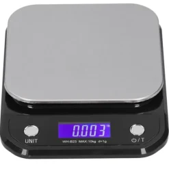 Højpræcisions digital vægt Bærbar elektronisk køkkenvægt Madmålingsværktøj (10 kg/1 g) Sale