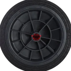 Hjulhjul til gummiaffaldsbeholderens spanddiameter. 300 mm Outlet