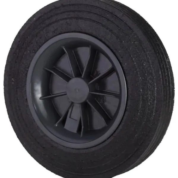 Hjulhjul til gummiaffaldsbeholderens spanddiameter. 200 mm Hot