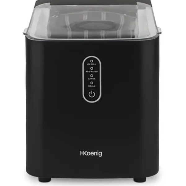 HKoeNIG ismaskine - KUB14 - Op til 12 kg isterninger om dagen - 7 til 9 minutters produktion - Sort Sale