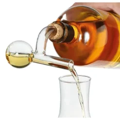 Hældekande med dispenser, borosilikatglas/prop, 20 ml Preciso / Cilio Online
