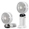 Ventilatorer>Håndventilator - Genopladelig bærbar blæser USB Hvid