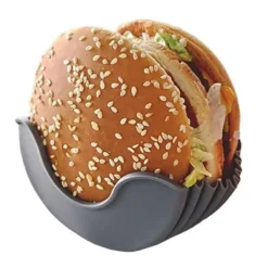 Holder til Hamburger, Silikone - Sort Best