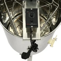 Honningcentrifuge, manuel, 3 rammer, rustfrit stål, størrelse M