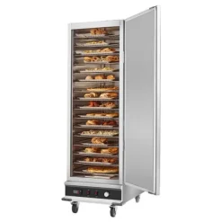 Hot Box Madvarmer 16-lags koncessionsskab, vandafløb, energieffektiv design, hurtig opvarmning, store kapacitet Sale
