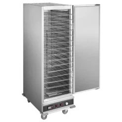 Hot Box Madvarmer 16-lags koncessionsskab, vandafløb, energieffektiv design, hurtig opvarmning, store kapacitet Sale