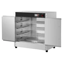 Hot Box madvarmer 4-trins koncessionsvarmeskab, med vandbakke, effektiv opvarmning, energieffektiv, perfekt til catering Hot