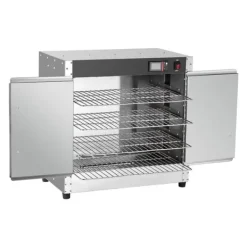 Hot Box madvarmer 4-trins koncessionsvarmeskab, med vandbakke, effektiv opvarmning, energieffektiv, perfekt til catering Hot