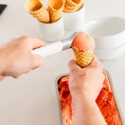 Hvid isske i porcelæn / KitchenAid