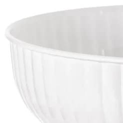 Hvid plastik køkkenskål 2,5/4/5 l 3 stk. Sale