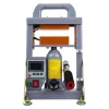 Hydraulisk Varmepressemaskine, Dobbelt Varmeplade, Bærbart Design,grå Outlet