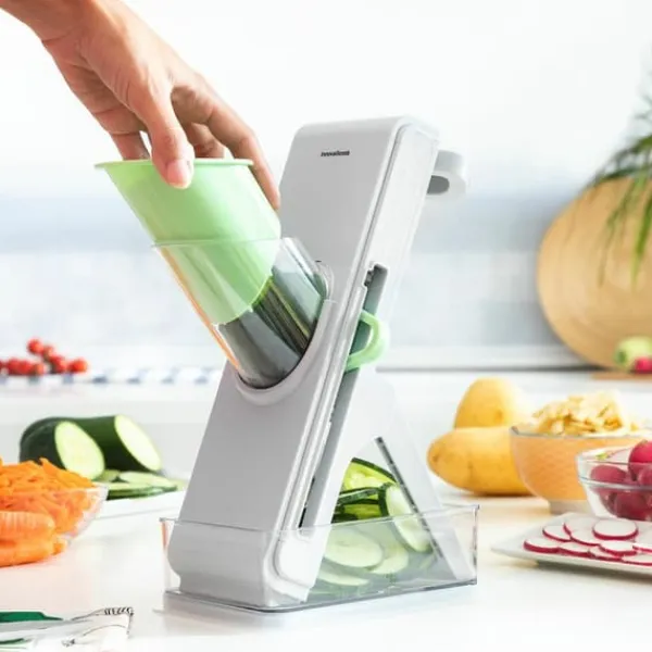 Mixere & Blendere>5-i-1 sammenklappeligt mandolinjern Slichen InnovaGoods