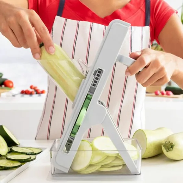 Mixere & Blendere>5-i-1 sammenklappeligt mandolinjern Slichen InnovaGoods