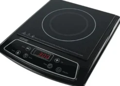 Induktionskomfur 2000 W Sort Clearance
