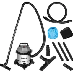 INDUSTRIEL STØVSUGER 800W 12L TANK I RUSTFRIT STÅL - T 59G613 Outlet