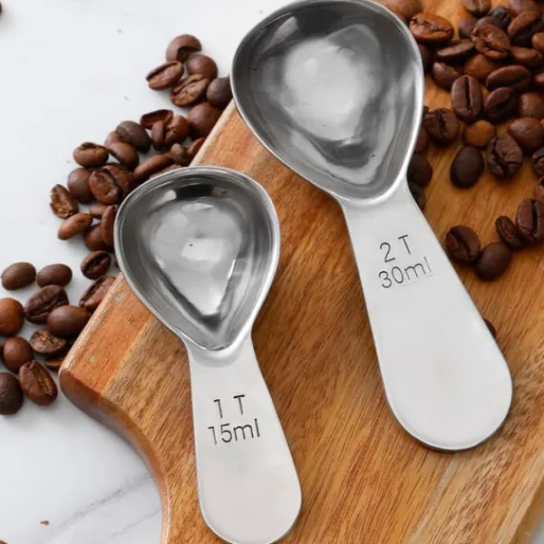 Målebægere & Måleskeer>INF Kaffeske i rustfrit stål