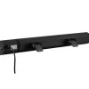 Terrassevarmere>Infrarød varmeapparat, 102x10x6 cm, Sort, Udendørs elektrisk opvarmning