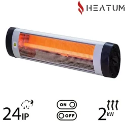 Terrassevarmere>Infrarød varmeovn Heatum H2000 Optim