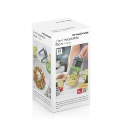 Mandolin- & Rivejern>InnovaGoods Vegetable Spiral Cutter and Grater with Recipes