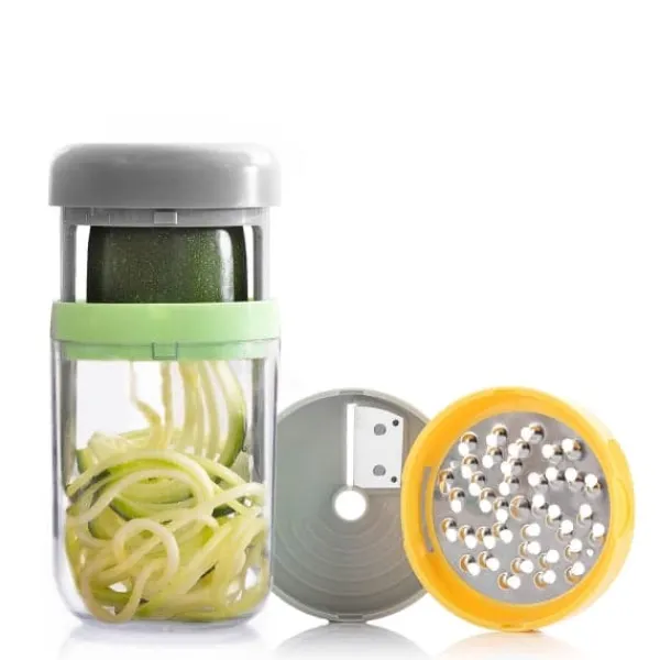 Mandolin- & Rivejern>InnovaGoods Vegetable Spiral Cutter and Grater with Recipes