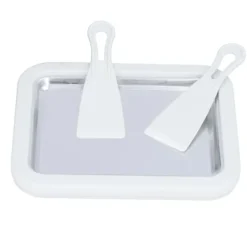 Instant Ice Cream Maker Fried Yoghurt Machine Mini Unplugged Fruit Rolled Ice Cream Maker för hushållsvit Outlet
