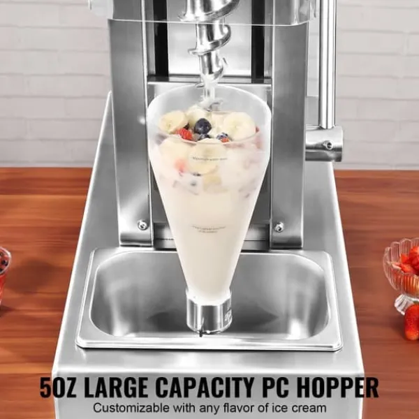 Ismaskine>Isblender 750W, Røremaskine, 304 Rustfrit Stål, Høj Effekt, Kvalitets Mixer