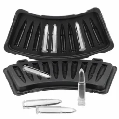 Isforme>Isboldpatroner af rifleperler Ice Cubes Ice Ice Cream Form Plastic