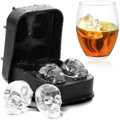 Isforme>Isform Skulls - Silikone Is/Chokolade/Geléform