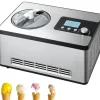 Ismaskine, 2 QT kapacitet, 180W effekt, AC120V 60Hz spænding, ≤60 dB(A) støjniveau, R134a kølemiddel Outlet