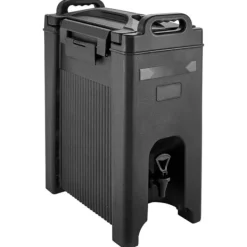 Isoleret Dispenser til Varme og Kolde Drikke, 5 Gallon/19 Liter, Drikkevareserveringssæt med 2 stk. Outlet