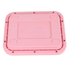 Isrulleplade Gør-det-selv Håndværk Ikke-stik påkrævet Stor størrelse Rustfrit Stål Rullemaskine med Plastikskovl Pink Outlet