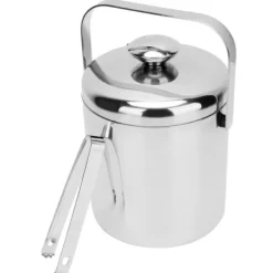 Isspand i rustfrit stål med låg og si - 1300ml Online