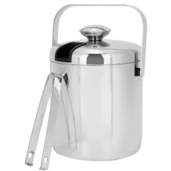 Isspand i rustfrit stål med låg og si - 1300ml Online