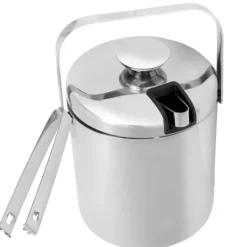 Isspand i rustfrit stål med låg og si - 1300ml Online