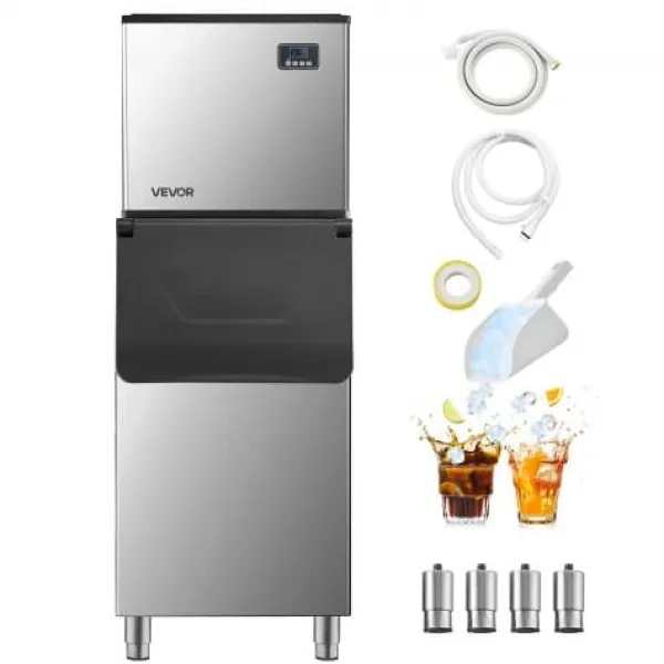 Isproducenter>Isterner, 181,4 kg/24t, 136 kg opbevaring, 580x668x1105 mm, rustfrit stål