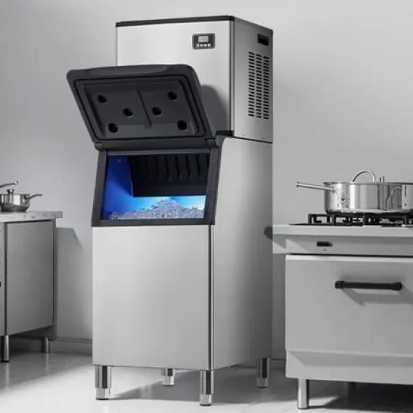 Isproducenter>Isterner, 181,4 kg/24t, 136 kg opbevaring, 580x668x1105 mm, rustfrit stål