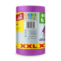 Skraldeposer>JAN NIEZBĘDNY HD affaldsposer med håndtag 60L - skovfrugtduft 40 stk (XXL)