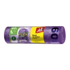 Skraldeposer>Jan Niezbędny Magnum flex & strong affaldsposer lavendel 60L 8 stk