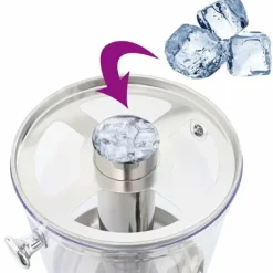 Juicedispenser i rustfrit stål - 8 liter | Farve: Sølv Outlet