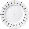 Tallerkener & Bordservicer>Juletræs desserttallerken i porcelæn 20 cm