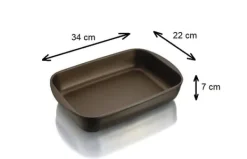 Julienne bageplade 22x34x7cm New