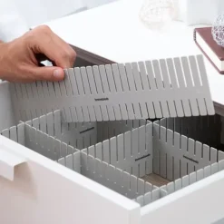 Justerbar skuffeorganisation med 16 dele og fleksibelt design Clearance